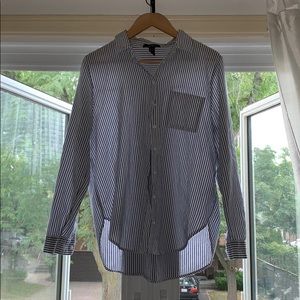 Forever 21 striped button down